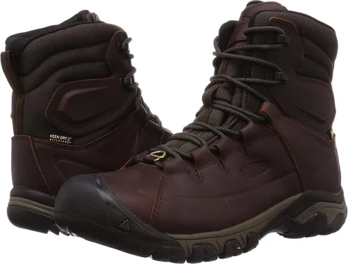 Vista 7 de KEEN Targhee Lace High Polar Botas de nieve aisladas impermeables para hombre