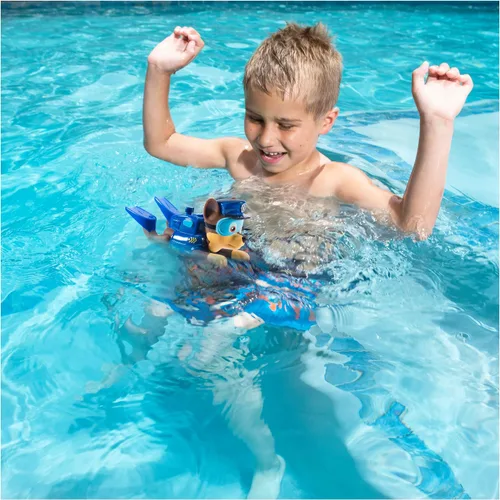 Vista 2 de SwimWays Paw Patrol Paddlin' Pups - Juguetes de piscina y juegos al aire libre, juguetes de baño y suministros para fiesta de piscina para niños