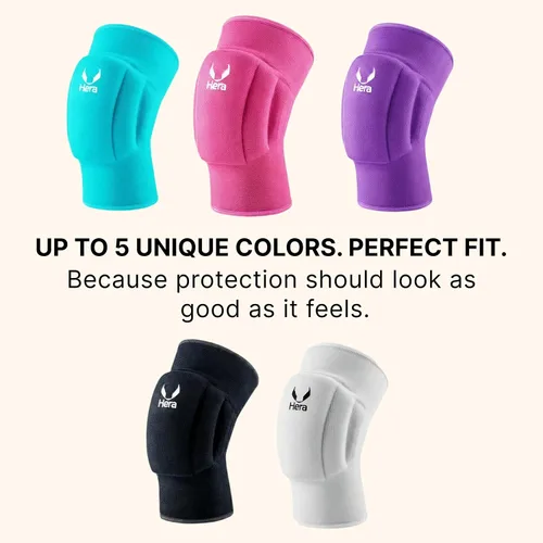 Vista 7 de Rodilleras de voleibol extra Pro Light Premium para principiantes, color negro S, soporte ergonómico ligero para entrenamiento y técnica de suelo