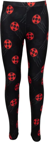 Vista 4 de Miraculous Cat Noir Ladybug - Conjunto de sudadera y leggings de rizo francés para niñas pequeñas a grandes