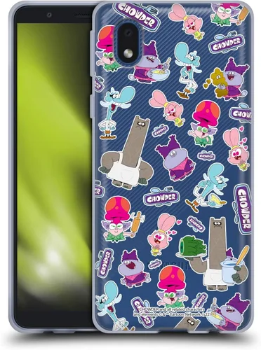 Vista 9 de Head Case Designs Funda de gel con licencia oficial de Chowder: serie animada de personajes artísticos [protección de grado militar] compatible