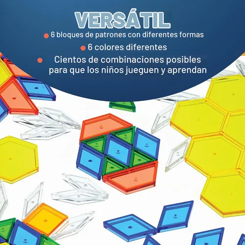 Vista 5 de Bloques translúcidos para diseño Constructive Playthings, set de 147 piezas, EDX-147