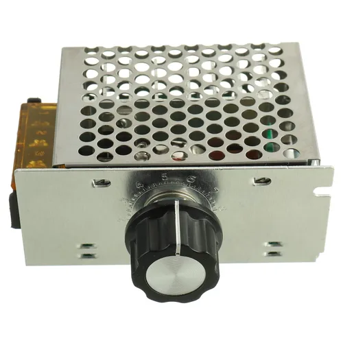 Vista 6 de BOJACK Regulador de voltaje electrónico SCR de alta potencia 4000W 220V AC controlador de velocidad del motor termóstato del regulador de intensidad