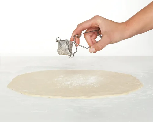 Vista 3 de Mrs. Anderson's Baking Varita de polvo de harina con malla de acero inoxidable 18/8, capacidad de 5 onzas