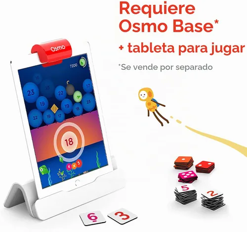Vista 3 de Osmo Genius Numbers, Edades 6-10, Contar, Sumar y Multiplicar Juego