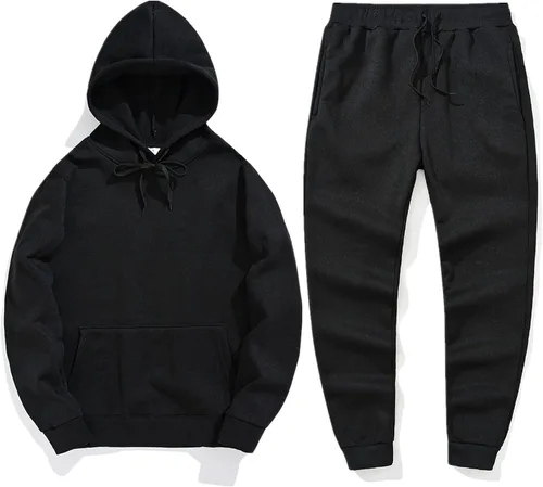 Vista 6 de EELHOE 2 Piece Sweatsuits for Men Novelty Lightweight Long Sleeve Hoodie Sweatpants Graphic Stretch Fashion Pullover