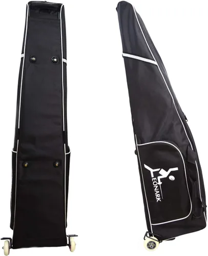Vista 18 de LEONARK Bolsa de rueda de esgrima con barra de tracción para sable de espada y papel de aluminio - Hema Sword Bag Trolley Case para esgrima traje