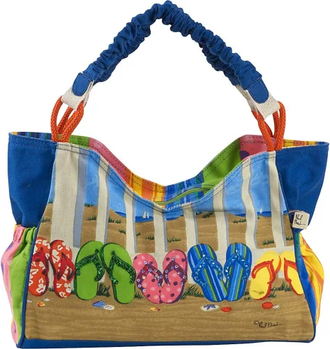 Vista 2 de Sun 'N' Sand Coastal Flip Flop Tote