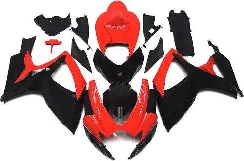 Vista 11 de Kit de Carenado Verde Militar de Inyección ABS Apto para 2006 2007 Suzuki GSXR600 GSXR750 K6 06 07 GSX-R600 GSX-R750 2006-2007 Conjunto