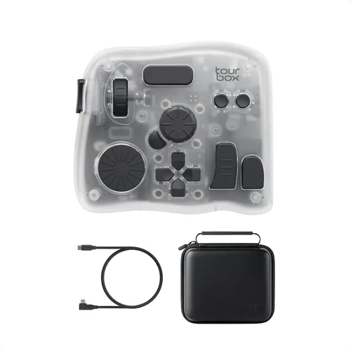 Vista 23 de TOUR BOX Elite Plus Controlador de edición, control completo Gris