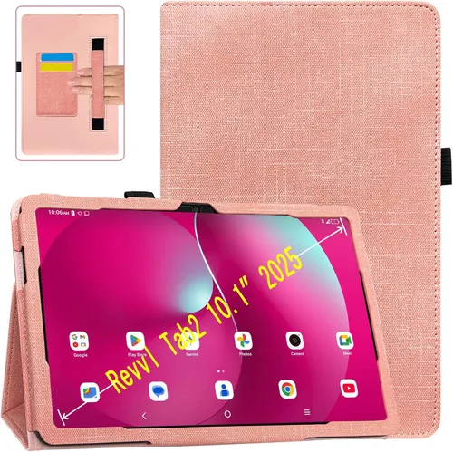 Vista 17 de ACdream Funda para Tablet T-Mobile Revvl Tab 2 de 10.1" Modelo 2025: 9185W (NO COMPATIBLE con Revvl Tab 5G de 10.36"), Funda Protectora Delgada