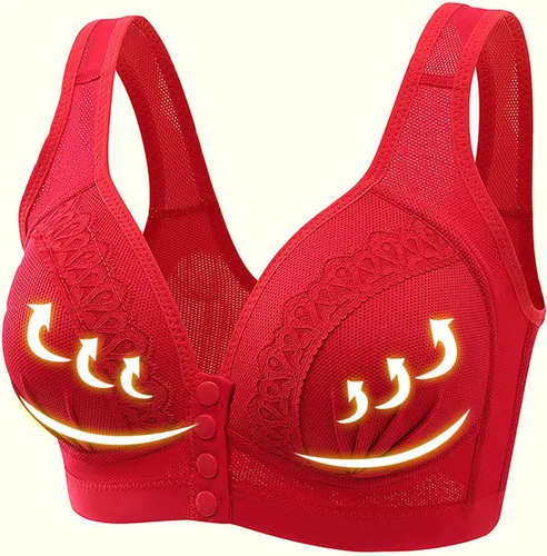 Vista 23 de Brasier sin aros para mujer, brasier sin aros, cómodo brasier sin varillas, ropa interior diaria
