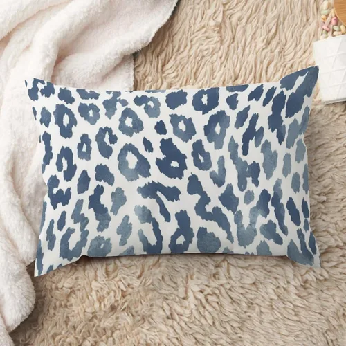 Vista 40 de ArogGeld Funda de cojín lumbar con estampado de guepardo rosa intenso, almohada con estampado de leopardo fucsia para decoración de granja, funda