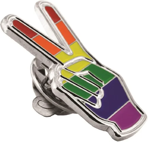 Vista 5 de PinMart Gay Pride LGBT - Pin de solapa esmaltado