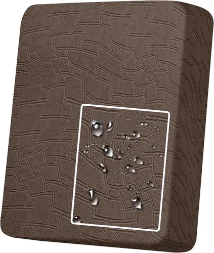 Vista 37 de MAXIJIN Fundas de cojín impermeables para sofá, funda de cojín individual de asiento de silla, fundas elásticas para sofá modular con parte inferior