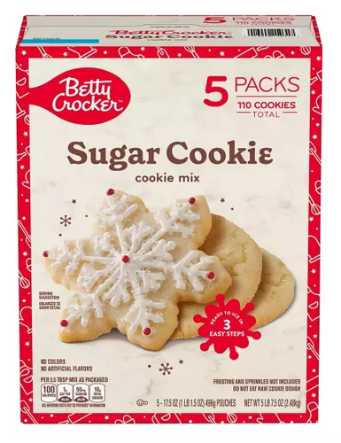 Vista 33 de Betty Crocker Galletas de azúcar, mezcla para hornear galletas, 17.5 oz