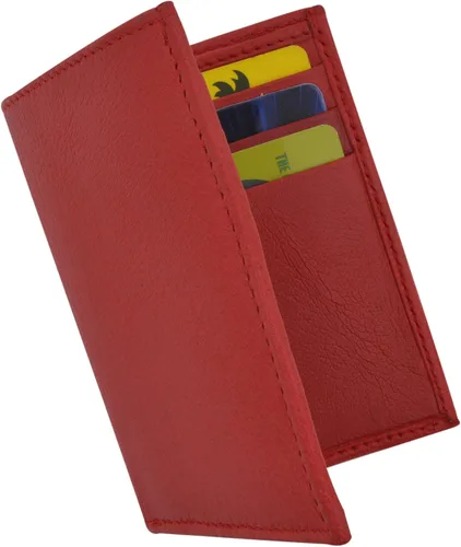 Vista 5 de Billetera de piel auténtica para hombre
