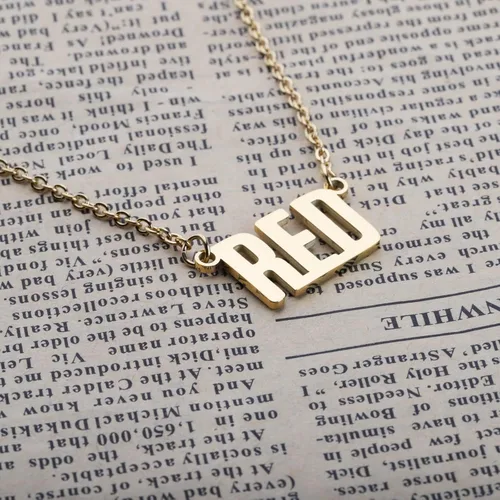 Vista 2 de PENQI Collar inspirado en el cantante con álbum de tarjetas, regalo para fanáticos de la música, regalo para cantantes, canciones, joyería musical