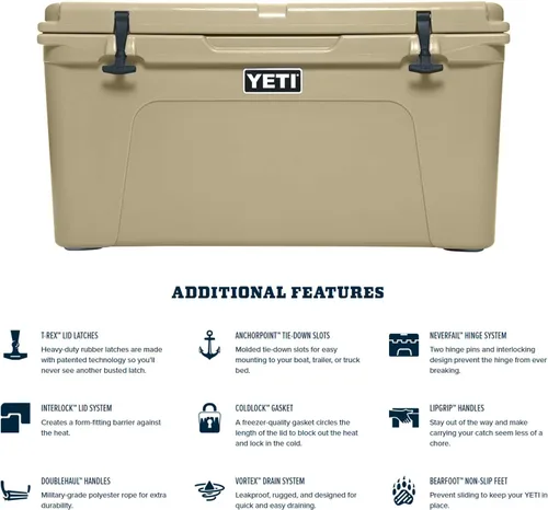 Vista 6 de YETI Tundra 75 Cooler