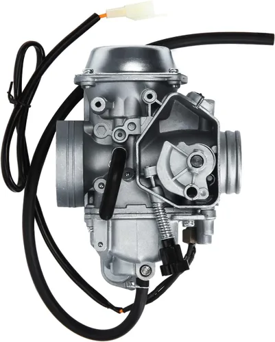 Vista 6 de Carburador compatible con Honda Rancher 300 350/Honda Fourtrax 300 350/Honda Foreman 400 450, Carb se adapta a Honda TRX300 Foreman TRX450 Fourtrax