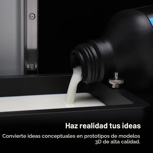 Vista 3 de phrozen Protowhite - Resina rígida de 405 nm LCD de curado UV estándar de fotopolímero, ideal para prototipo industrial (2.2 lbs)