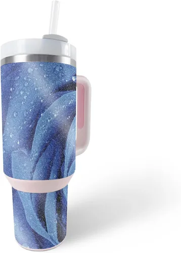 Vista 12 de MightySkins - Vaso con purpurina brillante compatible con Stanley The Quencher H2.0 FlowState de 40 onzas, parte trasera de cascabel, acabado