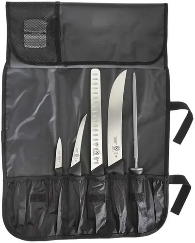 Vista 34 de Mercer Culinary BPX M13717 Cuchillo de carnicero americano, 10 pulgadas