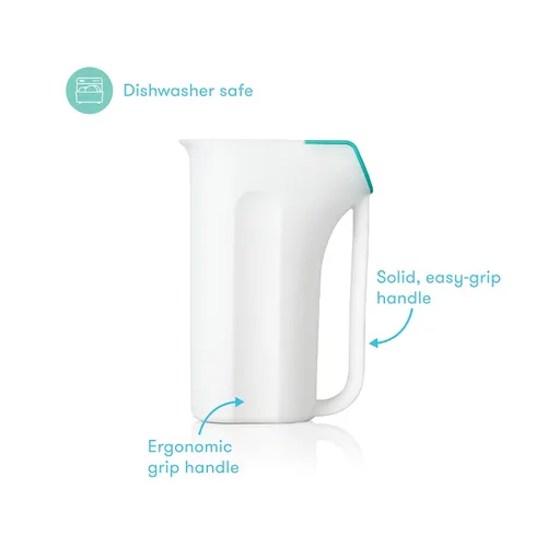 Vista 5 de Frida Baby Kit de baño 4 en 1 Grow-with-Me y Control The Flow Rinser Cup Bath Time