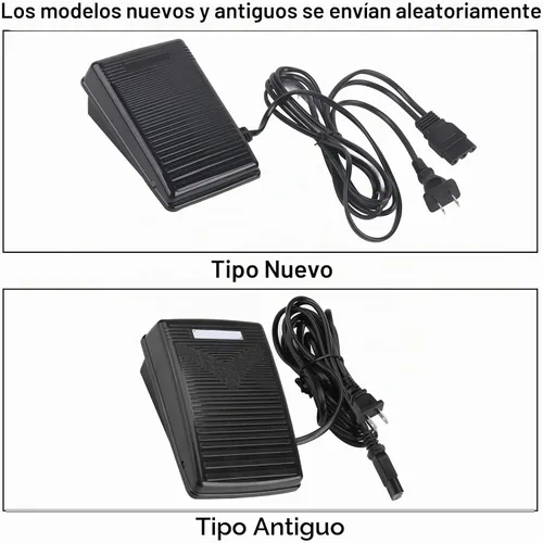 Vista 9 de Pedal de control de pie, pedal de control de pie universal para máquina de coser para el hogar con cable de alimentación de repuesto para JANOME2049