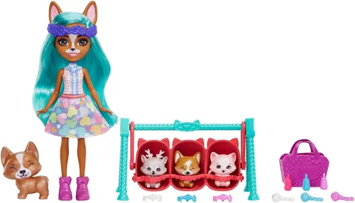 Vista 3 de Enchantimals HLK86 Baby, Best ENCHNTMLS DL RVL 3, multicolor