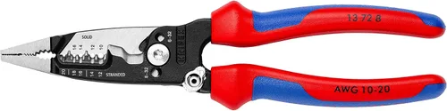 Vista 7 de KNIPEX Tools - Juego de tijeras de cables y pelacables (8 pulgadas)