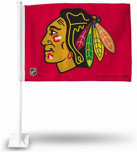 Vista 29 de Rico Industries Bandera de coche alternativa de doble cara de la NHL