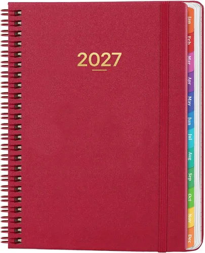 Vista 8 de Agenda 2027 – Agenda 2027 semanal y mensual de enero de 2027 a diciembre