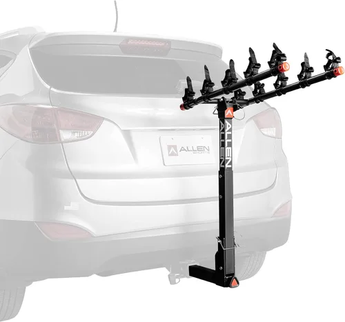 Vista 12 de Allen Deportes Rack para 5 bicicletas con receptor de 2 pulgadas