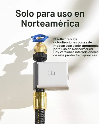 Vista 5 de Orbit Temporizador de riego inteligente con concentrador Wi-Fi (zona única y manguera Y)