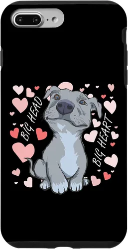 Vista 12 de iPhone 11 Pro Max Big Heart Pitbull Pibble Mom - Estuche de regalo