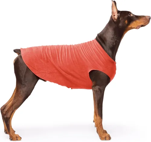 Vista 97 de Abrigo elástico de lana para perro, ropa suave y cálida para perro, suéter elástico para mascotas, lavable en lavadora, ecológico, para todo el año