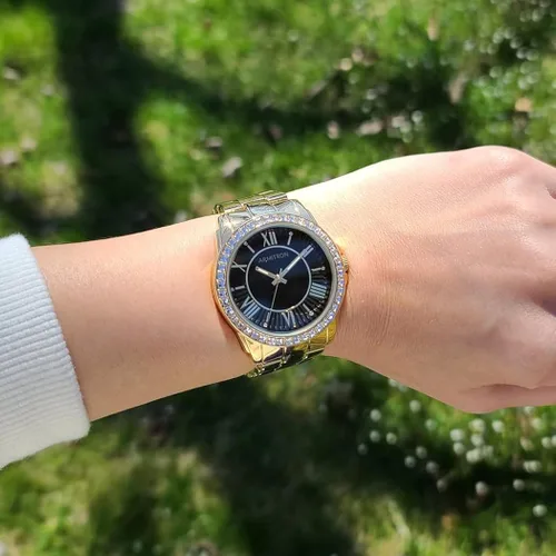 Vista 2 de Armitron 755592 - Reloj de pulsera para mujer con cristales auténticos