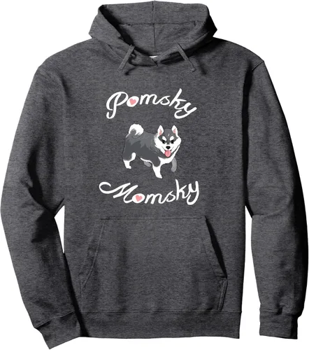 Vista 3 de Pomsky Momsky - Sudadera con capucha para mascotas