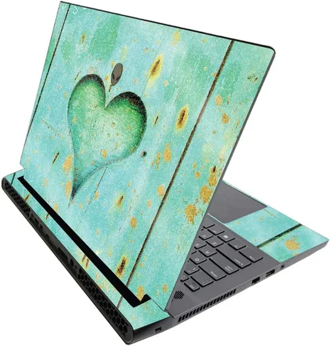 Vista 635 de MightySkins - Skin brillante con purpurina para Alienware M17 R3 (2020) y M17 R4 (2021) - Diversión de los años 90 Acabado duradero con purpurina