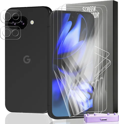 Vista 65 de 3 Pack for Amazfit Active 2 Screen Protector, Non-Tempered Glass Flexible Protection, HD Clear Protective Film