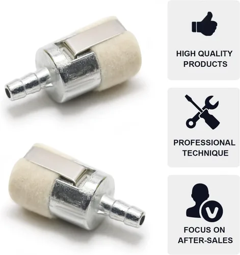 Vista 4 de laffoonparts - 20 filtros de combustible de repuesto para 125-527, Echo 131-205-07320, Robin 3112, Stihl FC75 FS85, Echo 13120519831, Echo