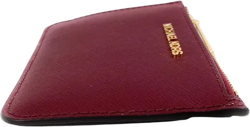 Vista 3 de Michael Kors Jet Set Travel - Bolsa pequeña para monedas con identificación, mulberry, M