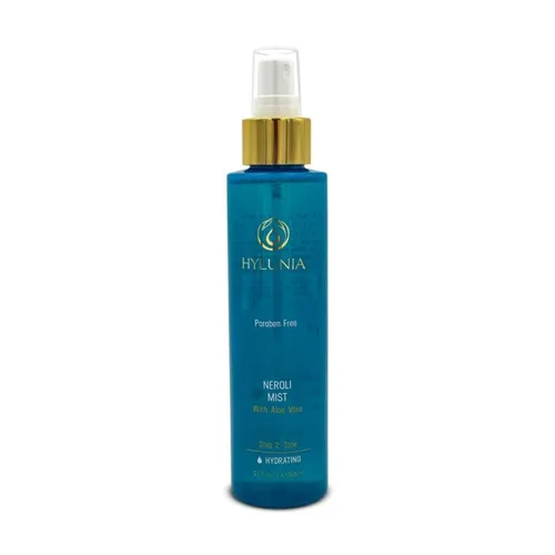Vista 5 de Hylunia Neroli Mist - Spray hidratante instantáneo - Plata coloidal y aloe vera - para una piel más joven y fresca - todo tónico natural