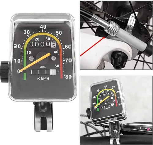 Vista 4 de Velocímetro y odómetro de bicicleta resistente, computadora de ciclismo para ruedas de 26 pulgadas, 27.5 pulgadas, 28 pulgadas 29 pulgadas