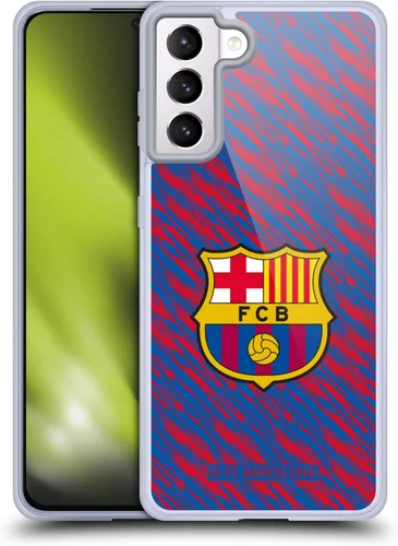 Vista 40 de Head Case Designs Funda de gel con licencia oficial del FC Barcelona Barca Crest Patterns [protección de grado militar] compatible con Google Pixel 3