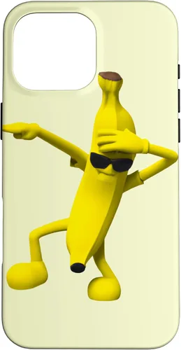 Vista 19 de iPhone 16 Dabbing Banana con gafas de sol para niños pequeños