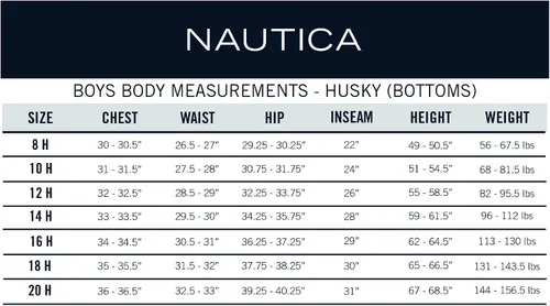 Vista 4 de Nautica Pantalón corto de rendimiento para uniforme escolar para niño
