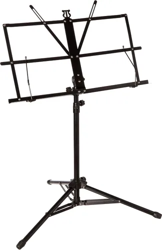 Vista 6 de Atril portátil AST4442BL para hojas de música, azul, de la marca Audio2000'S, Azul