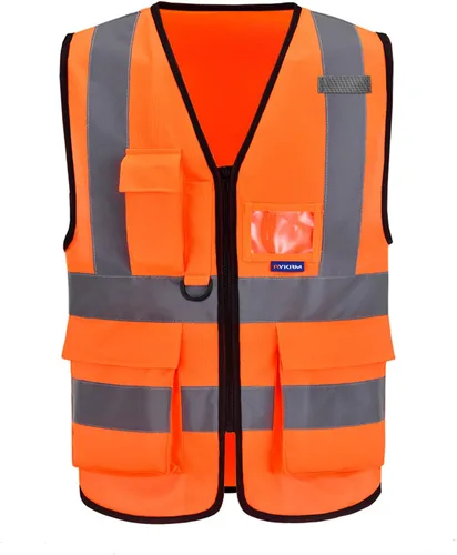 Vista 23 de XS Chaleco de seguridad negro para mujer XS